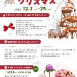 里山ひろばのクリスマス｜12月2日（火）〜12月25日（木）長居植物園でみんなで作るグラウンディングクリスマスツリー🎄